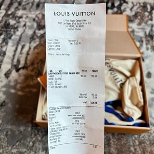 Brand new louis vuitton authentic 10.5 us men